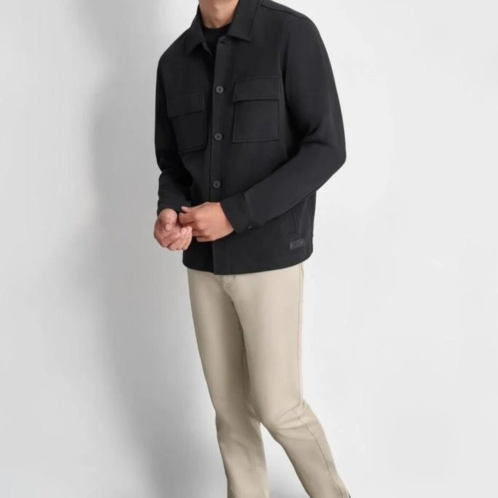DKNY Black Men's Shirt Jacket The Ridge NWT Size Medium